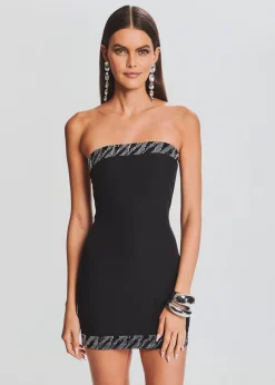 Retrofete Abigail Dress Black/Silver Store