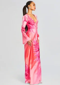 Retrofete Abira Long Dress Pink Online