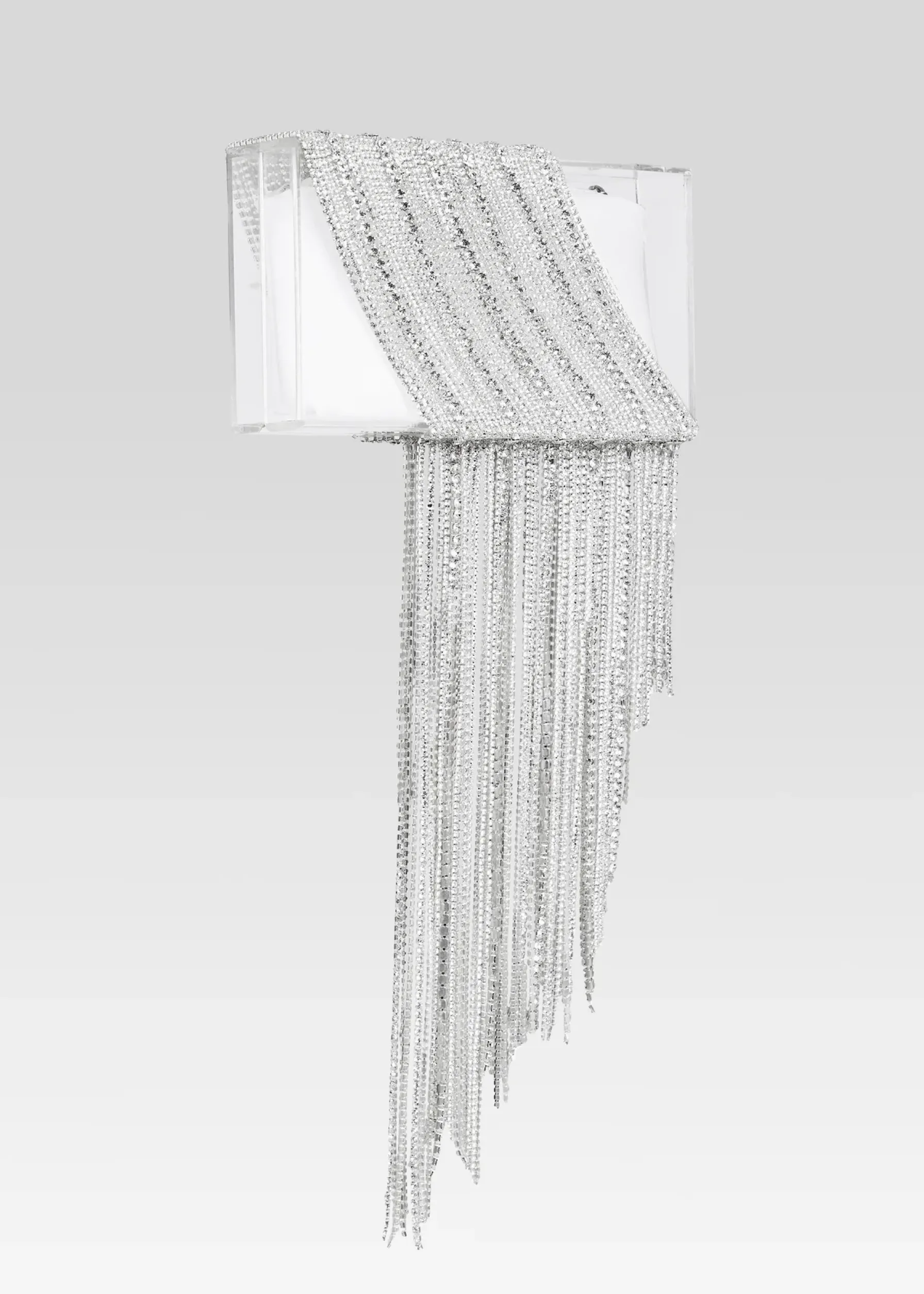 Retrofete Adley Crystal Bag Clear/Silver Cheap