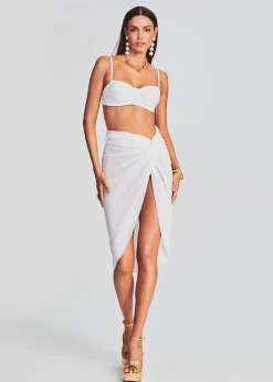 Retrofete Agam Skirt White Cheap