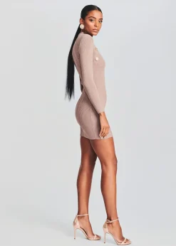 Retrofete Aislinn Dress Metallic Satellite Cheap