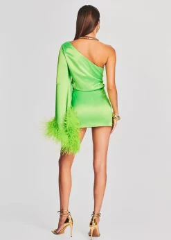 Retrofete Allegra Dress Lime Punch Best