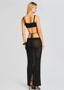 Retrofete Alma Knitted Top Black Store