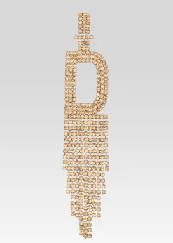Retrofete Alphabet Earring Gold Clearance