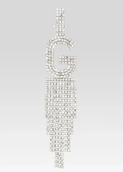 Retrofete Alphabet Earring Silver Discount