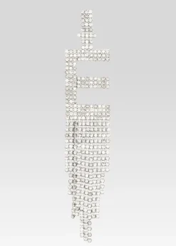 Retrofete Alphabet Earring Silver Best