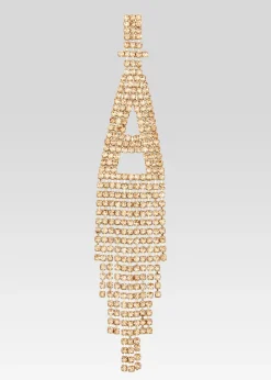 Retrofete Alphabet Earring Gold New