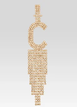 Retrofete Alphabet Earring Gold New