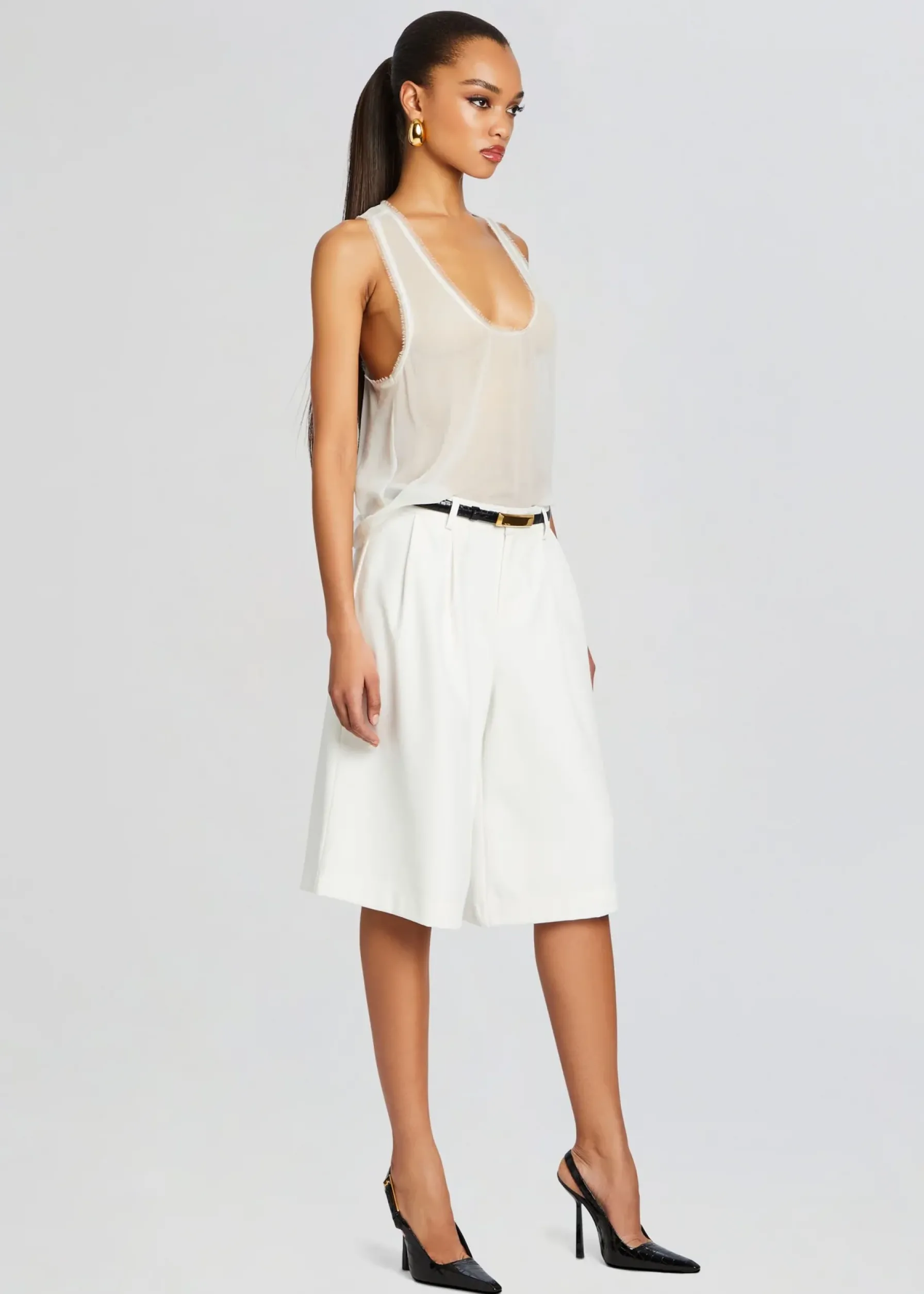Retrofete Alyson Short White Cheap