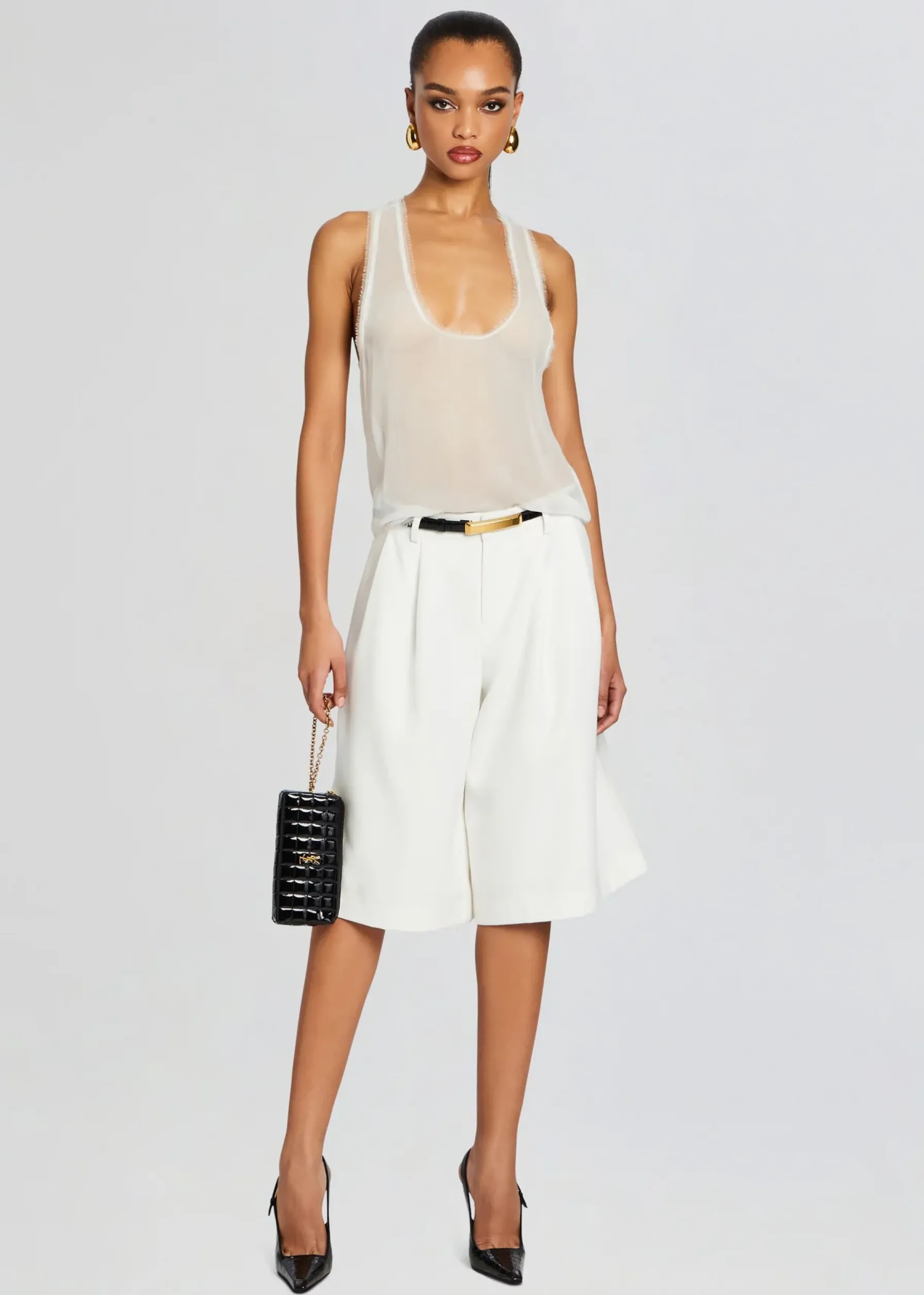 Retrofete Alyson Short White Cheap