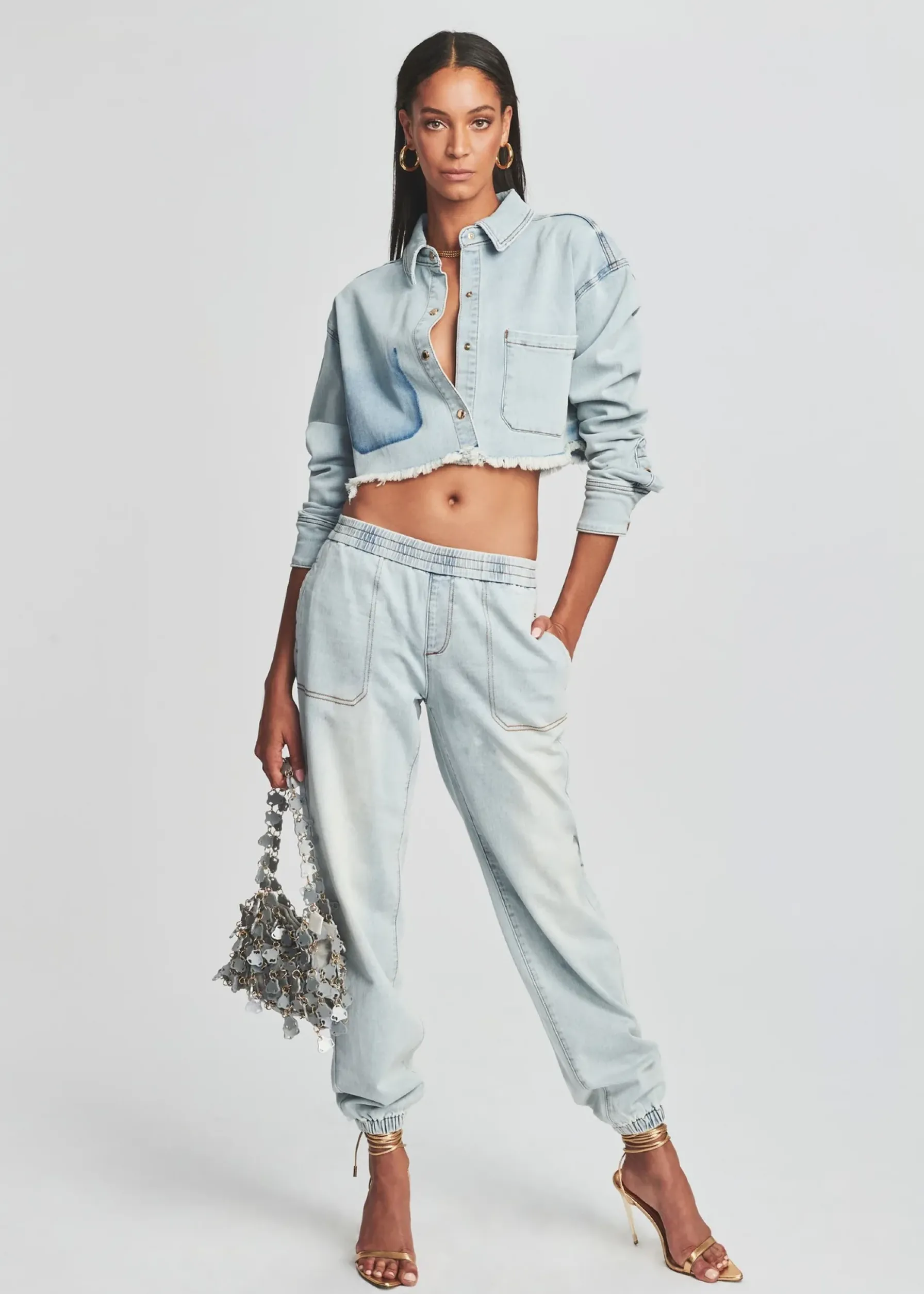 Retrofete Amber Jogger Jean Skylight Discount