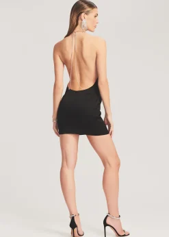 Retrofete Anahita Silk Dress Black Store