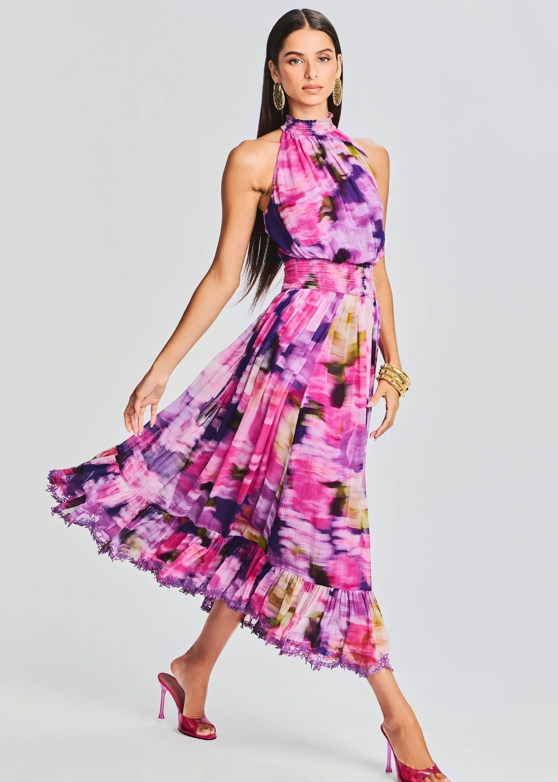 Retrofete Anay Midi Dress Multi Online