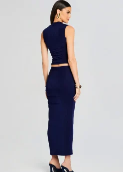 Retrofete Anchora Top Navy Flash Sale