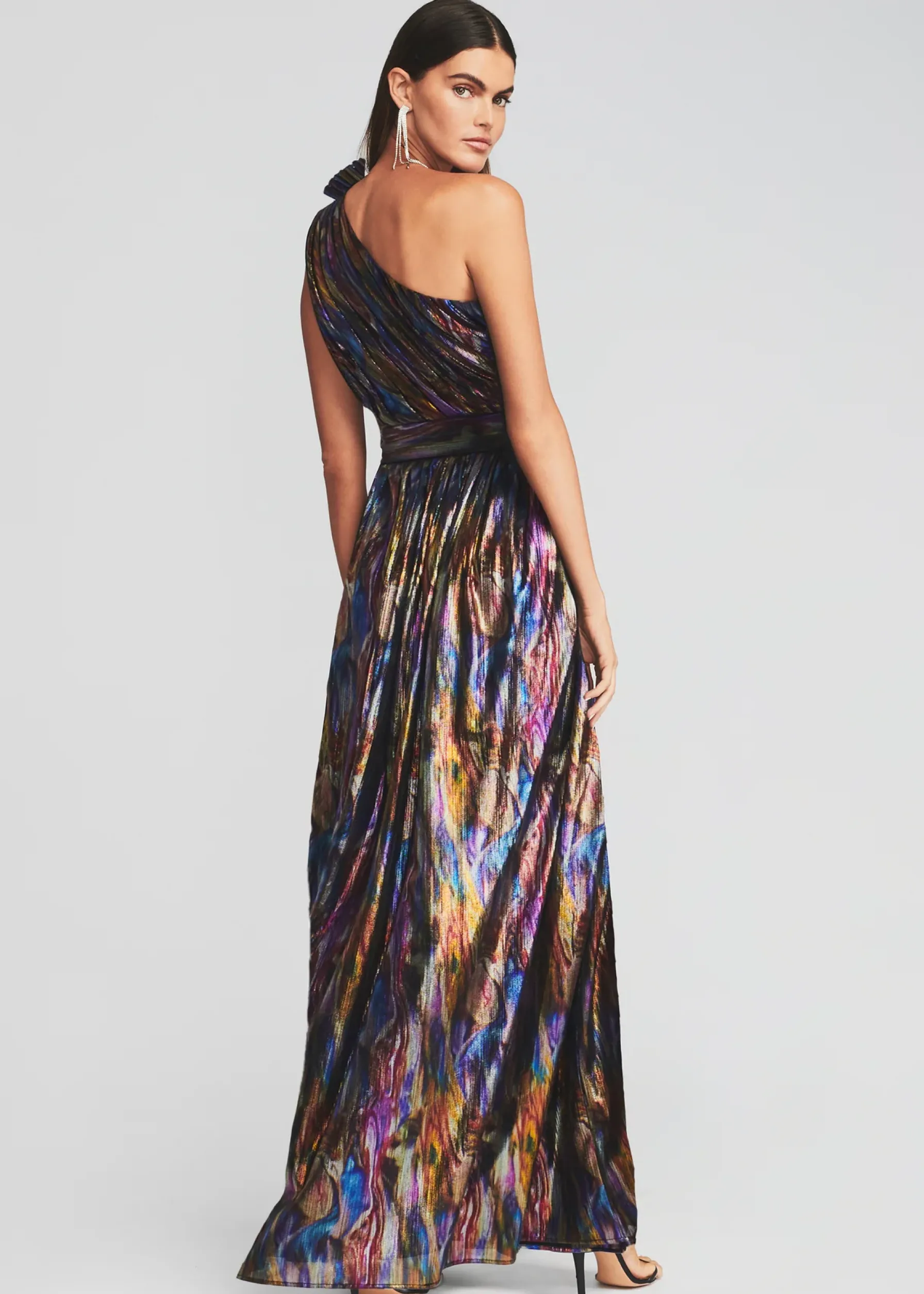 Retrofete Andrea Maxi Dress Oil Spill Flash Sale