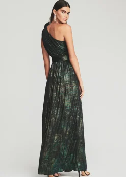 Retrofete Andrea Maxi Dress Green Print Cheap