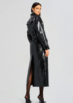 Retrofete Angie Leather Jacket Black New