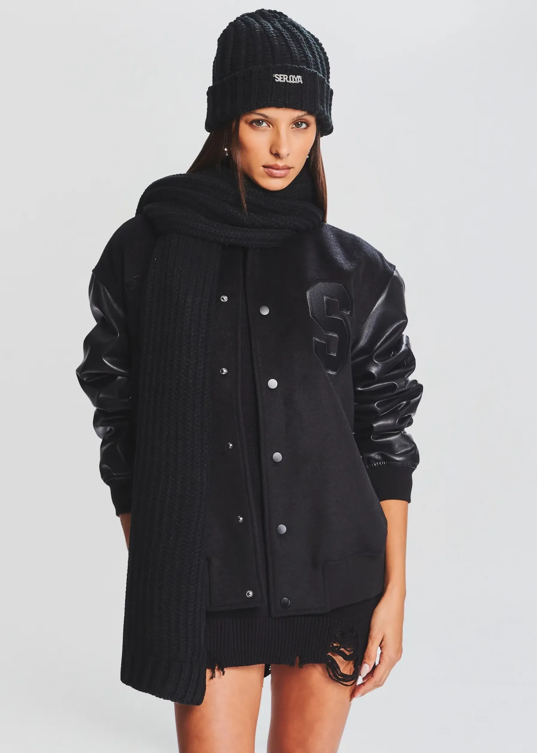 Retrofete Ash Scarf Black Outlet
