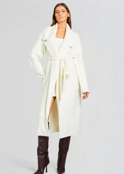Retrofete Athena Boucle Robe Winter White Store