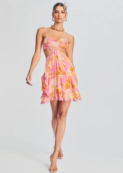 Retrofete Auril Short Dress Pink Sale