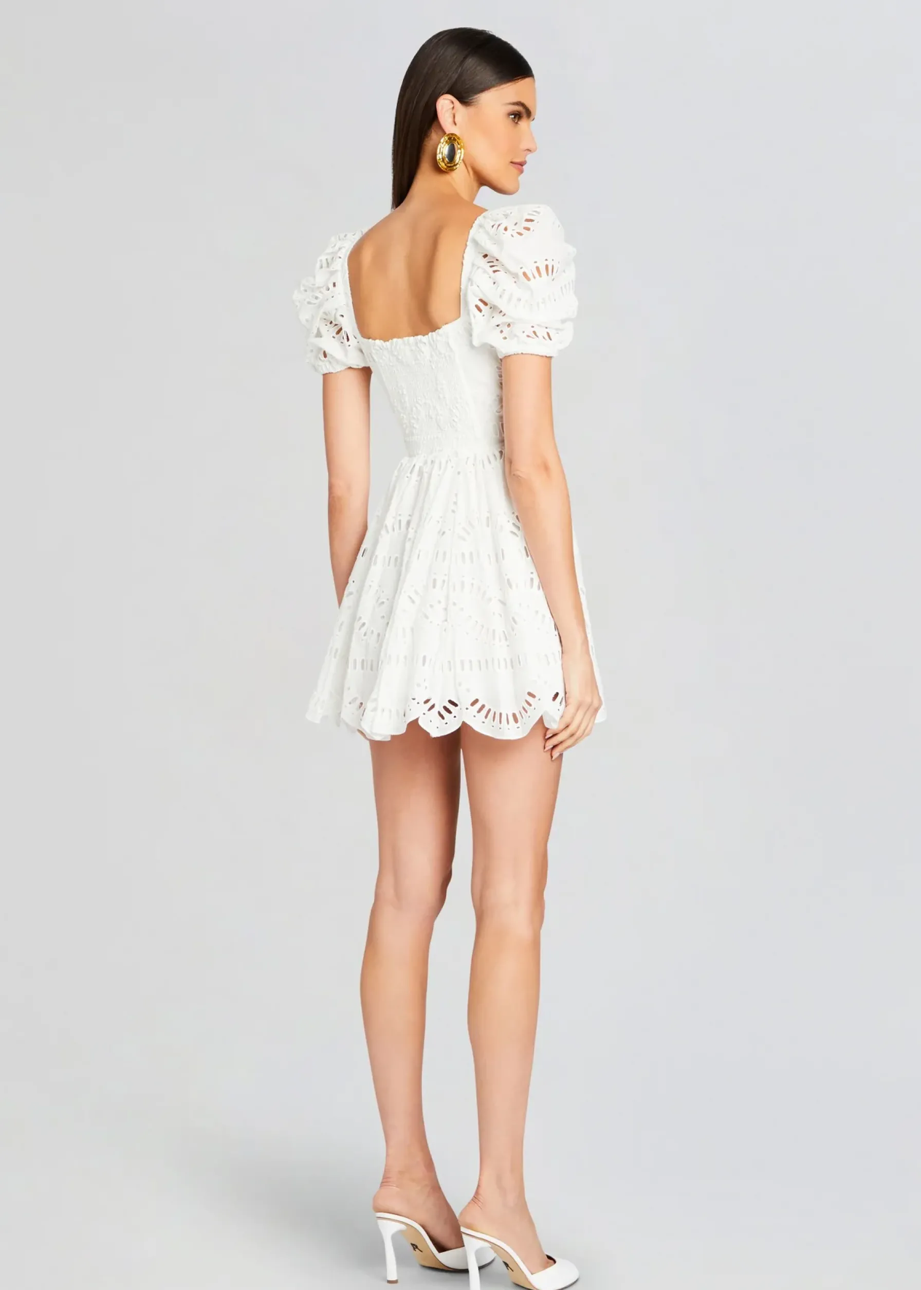 Retrofete Ayiak Short Dress White Samoa Store