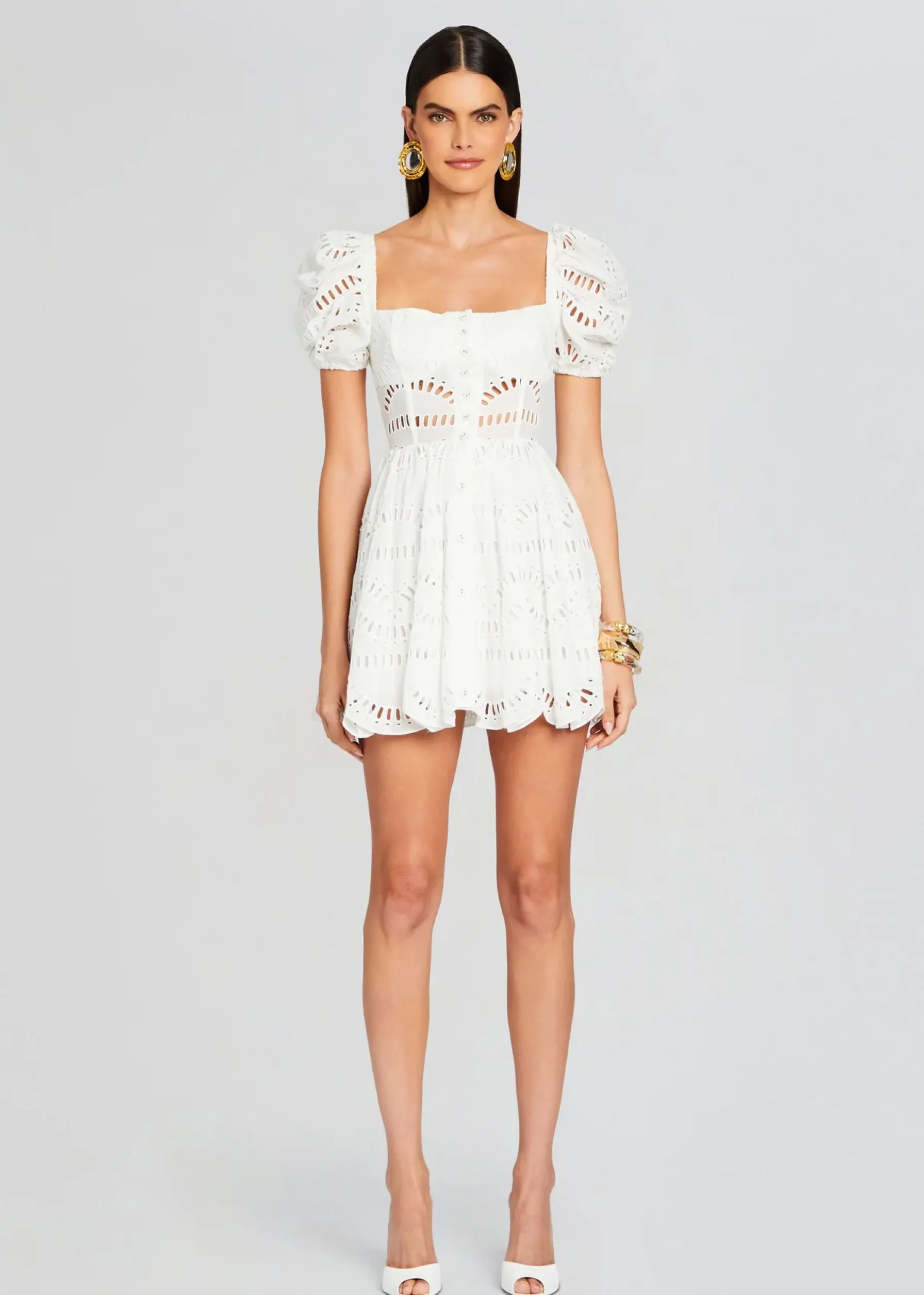 Retrofete Ayiak Short Dress White Samoa Store