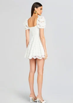 Retrofete Ayiak Short Dress White Samoa Best