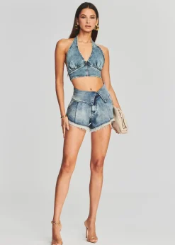 Retrofete Azure Short Light Rip Tide New