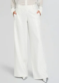 Retrofete Baylor Embellished Pant White Clearance
