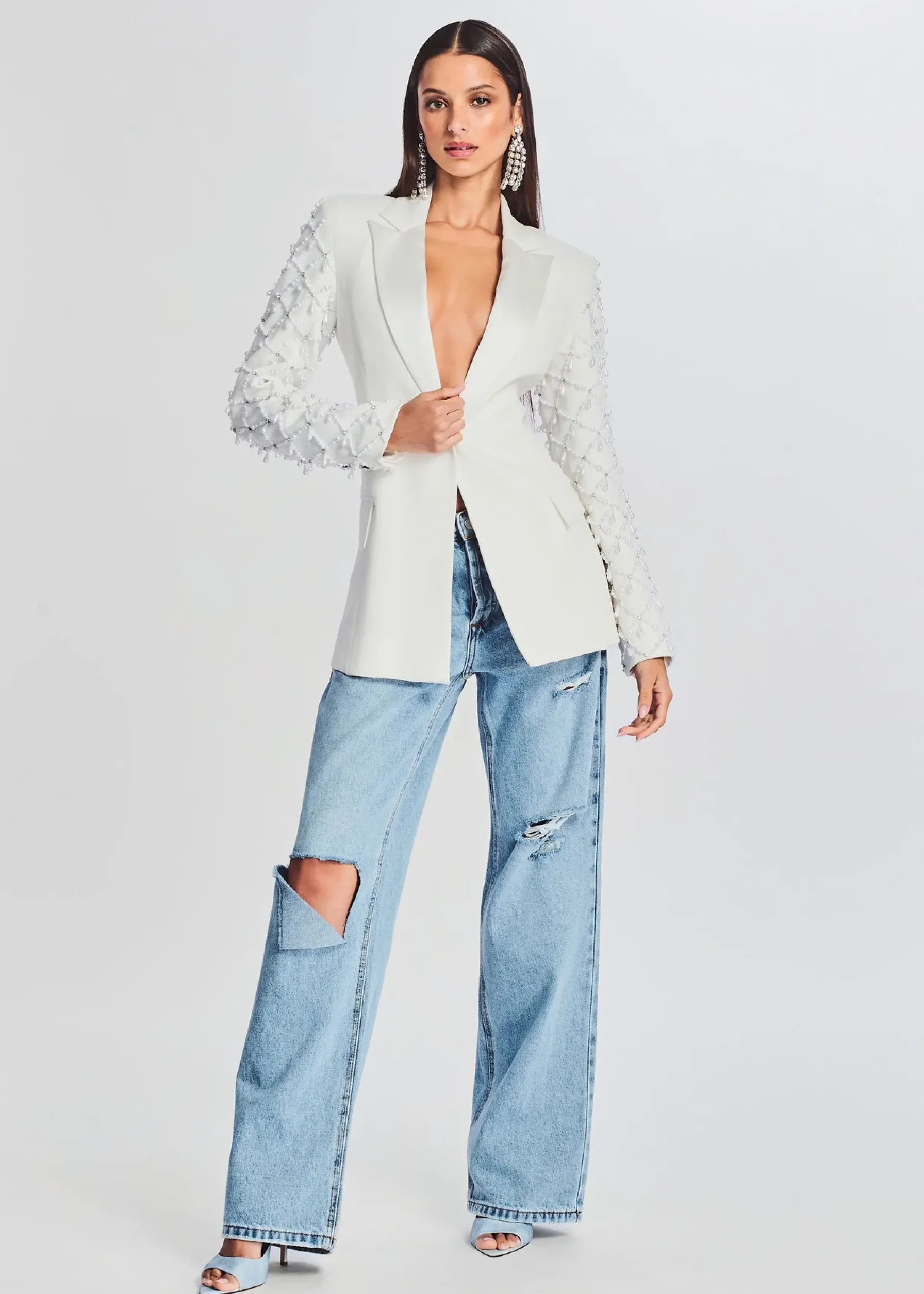 Retrofete Bentley Blazer White Sale