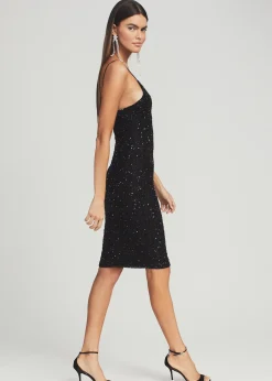 Retrofete Billie Sequin Dress Black Cheap