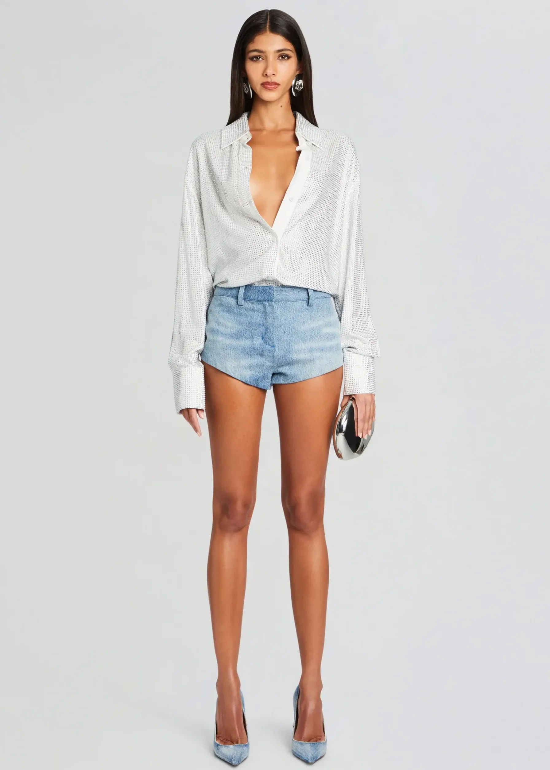 Retrofete Brianna Denim Short Vintage Oasis Fashion