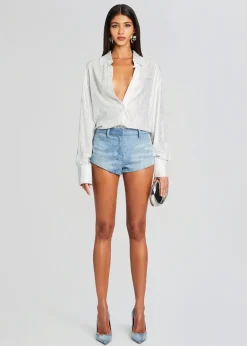 Retrofete Brianna Denim Short Vintage Oasis Online