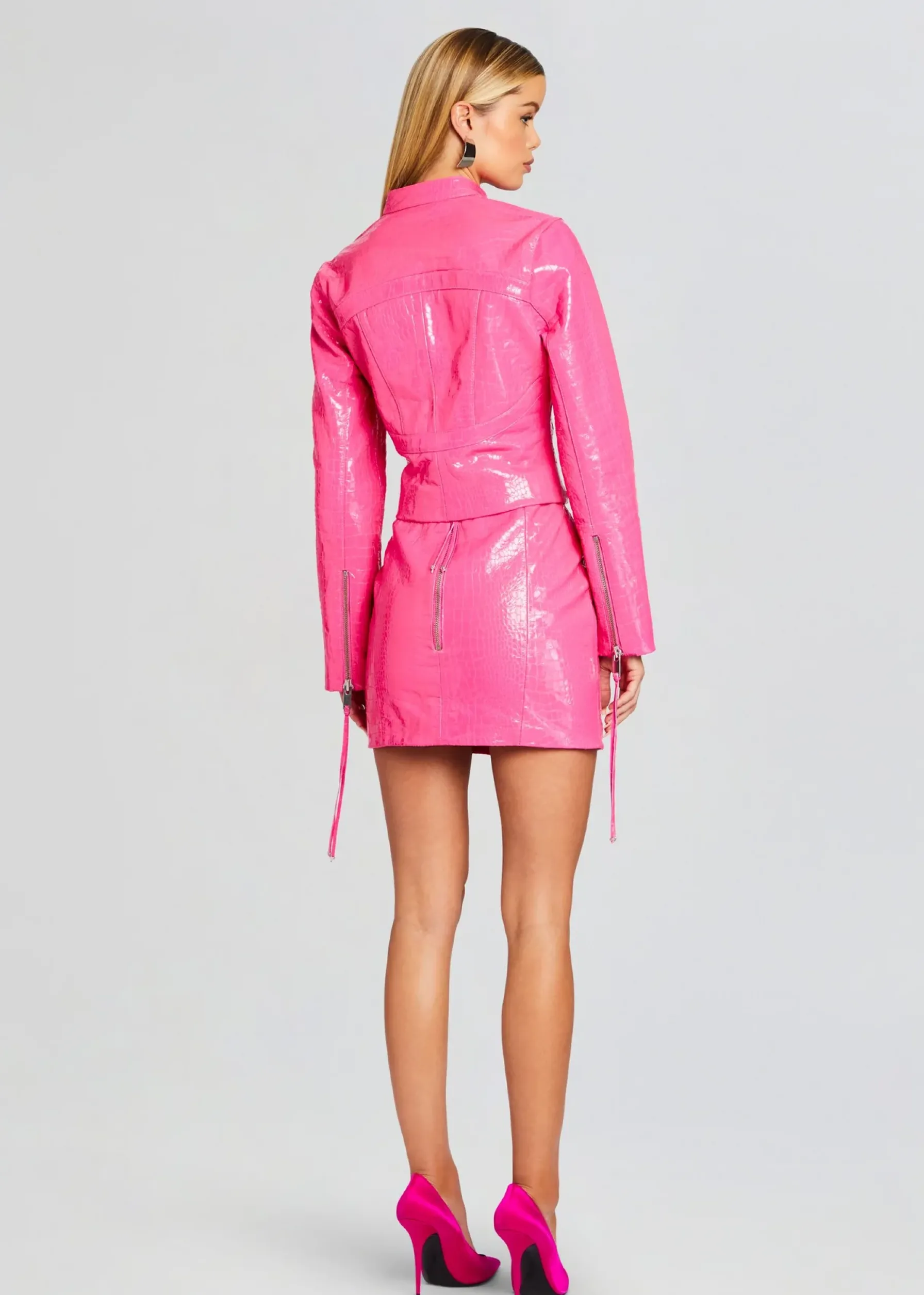 Retrofete Brynn Leather Jacket Paradise Pink Best