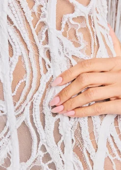 Retrofete Bryson Embellished Lace Dress White Shop