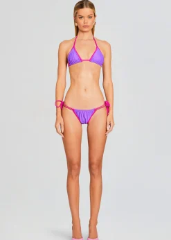 Retrofete Camila Bikini Bottom Purple New