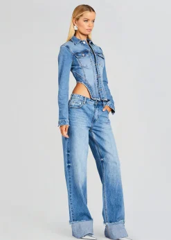 Retrofete Carolina Denim Jacket River Best Sale