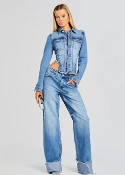 Retrofete Carolina Denim Jacket River Best Sale