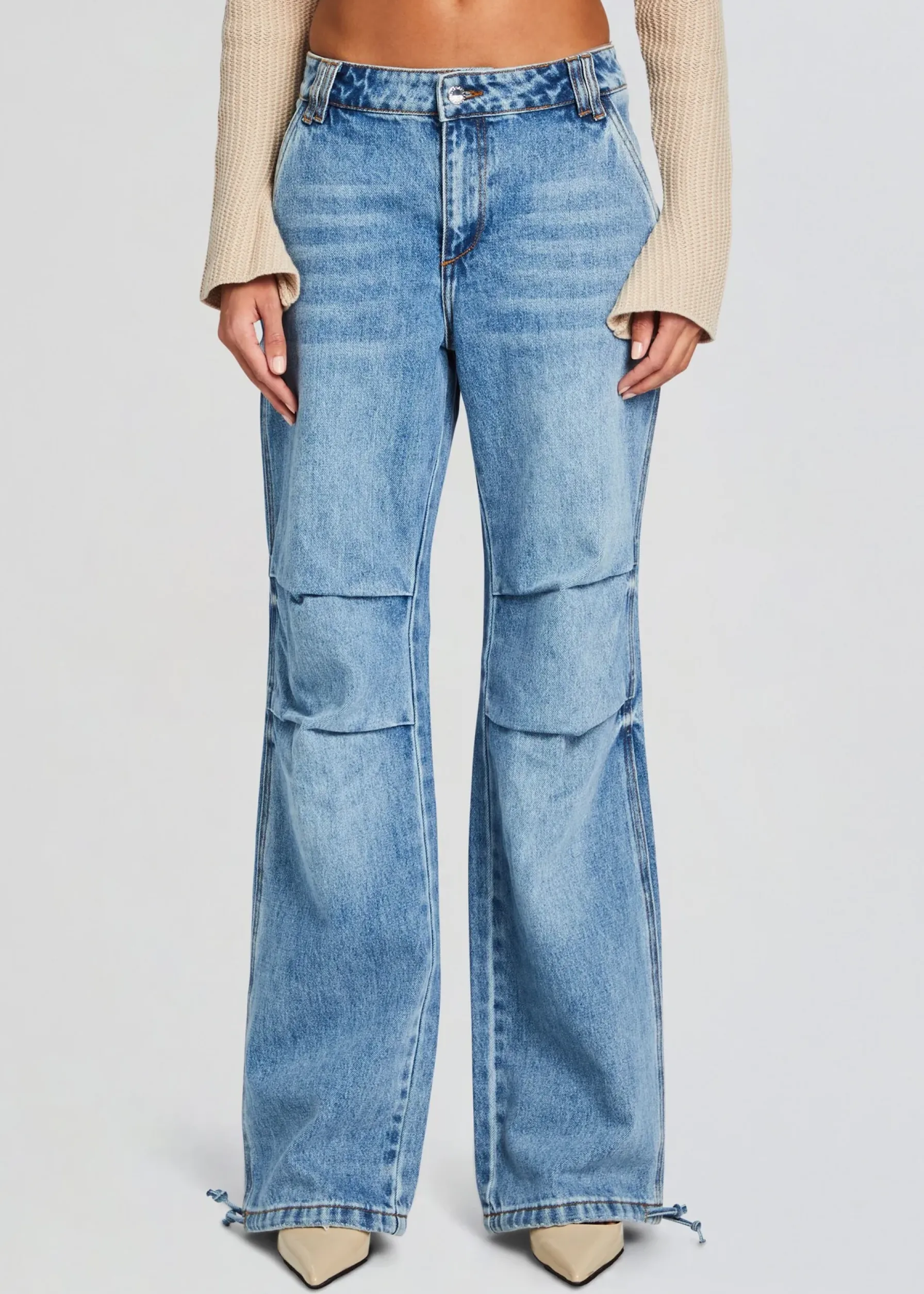 Retrofete Casey Denim Pant Oasis Clearance