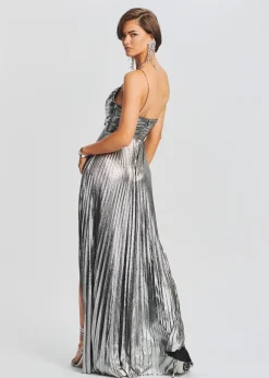 Retrofete Cherith Dress Gunmetal Fashion