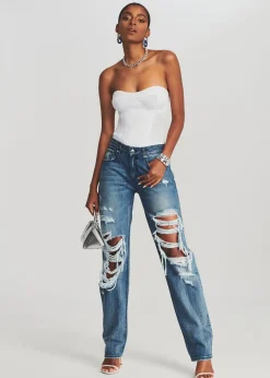 Retrofete Chris Low Rise Jean Sea Online