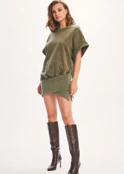 Retrofete Coleen Dress Vintage Green Flash Sale