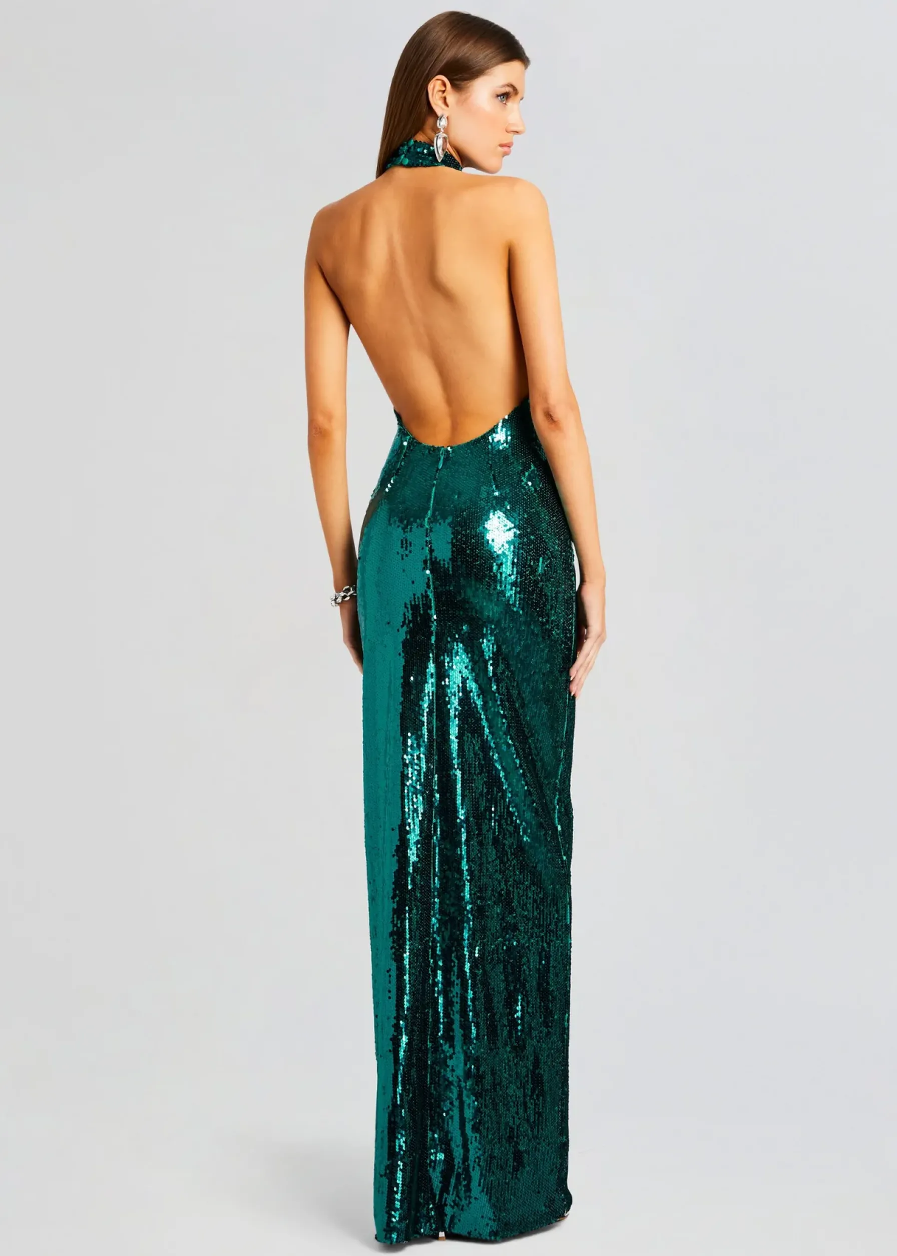 Retrofete Cora Sequin Dress Aquamarine Clearance