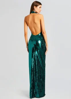 Retrofete Cora Sequin Dress Aquamarine Store