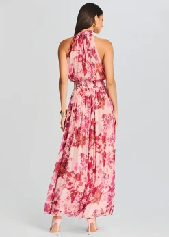 Retrofete Dali Long Dress Multi Hot
