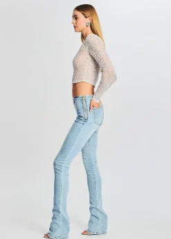 Retrofete Danica Pant Vintage Celeste New