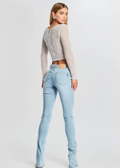 Retrofete Danica Pant Vintage Celeste New
