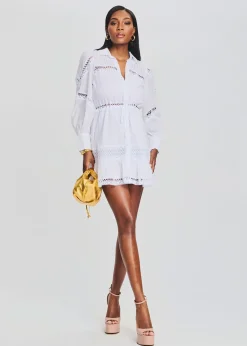 Retrofete Daniela Short Dress White Shop
