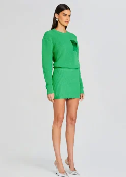 Retrofete Daniella Sweater Dress Pistachio Discount