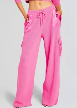 Retrofete Daph Knit Cargo Pant Malibu Pink Shop